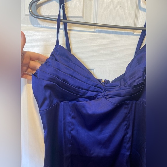 Newww!!Beginning Boutique Honey Navy Mini Dress Size 6 - Picture 3 of 11